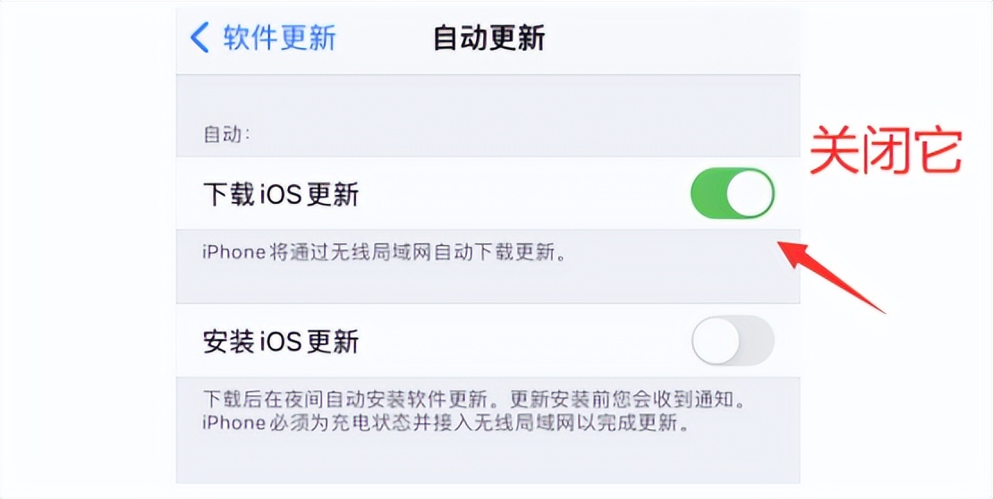 ios更新文件自動下載_蘋果關閉自動更新文件_不讓蘋果自動更新的描述文件